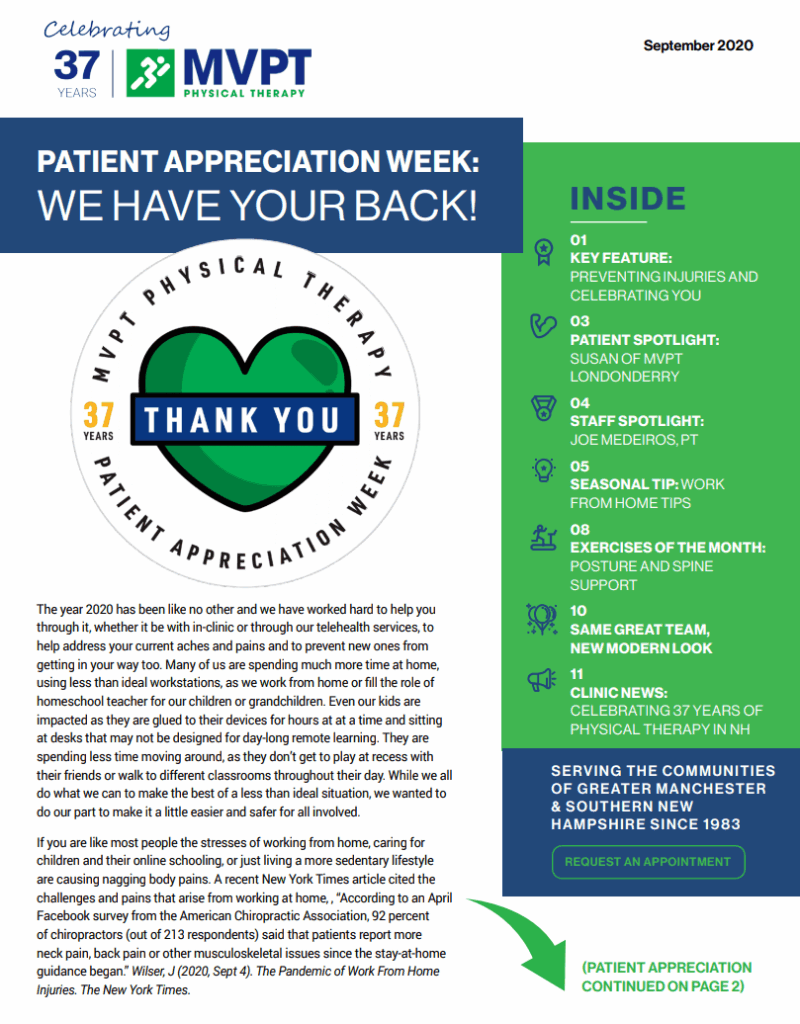 Patient Appreciation Week: We have your back