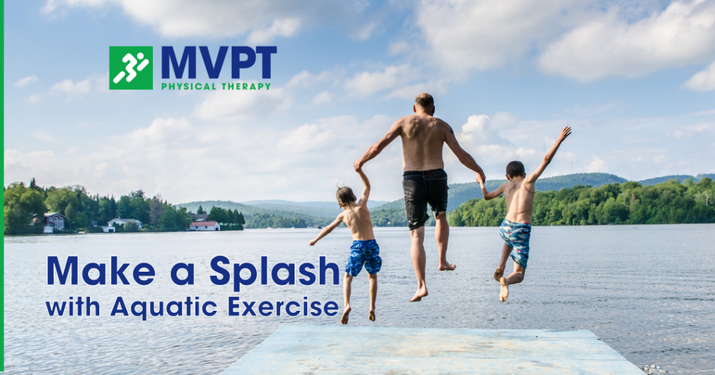 Make a splash with aquatic exercise