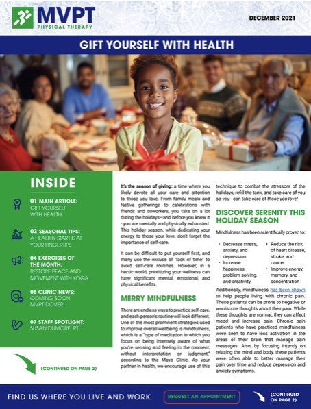 Gift Yourself With Health