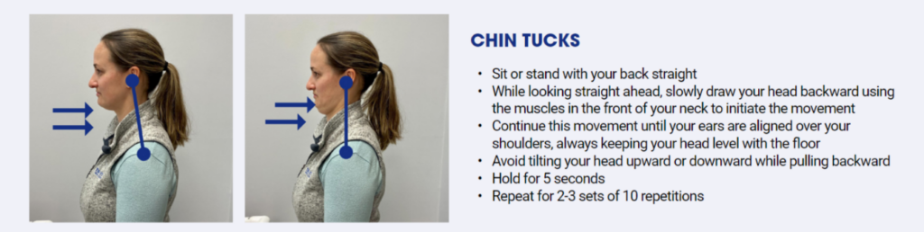 Chin Tucks