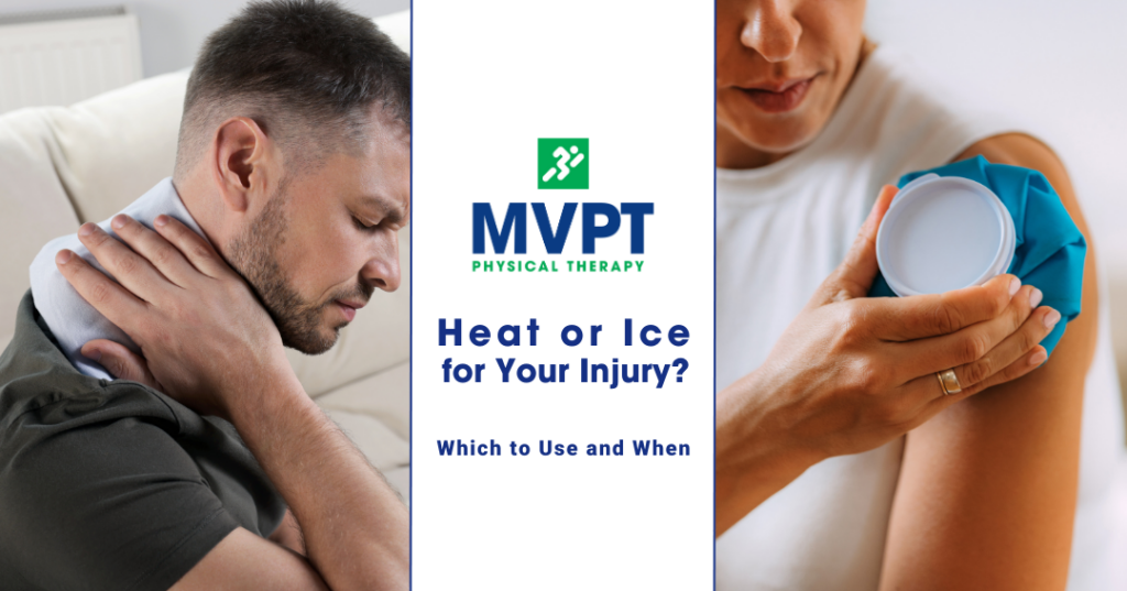 Ice or heat? What to use and when