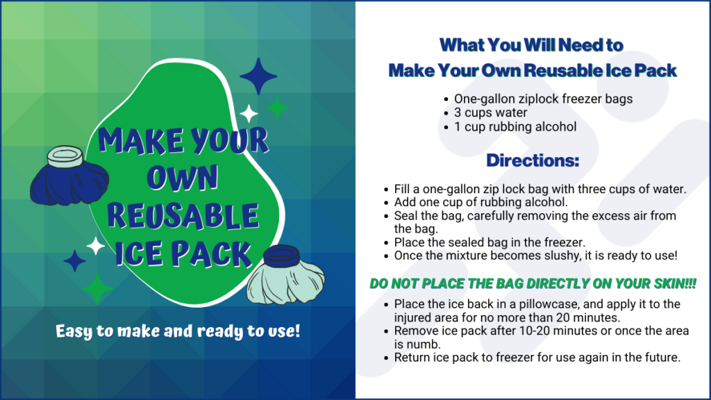 ice pack recipe- make your own ice pack