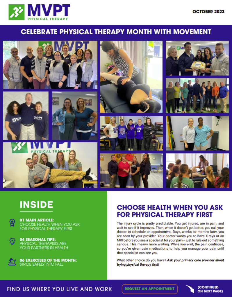 Celebrate Physical Therapy Month With Movement