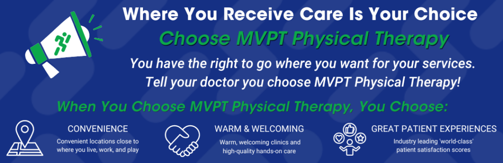 Choose MVPT Physical Therapy