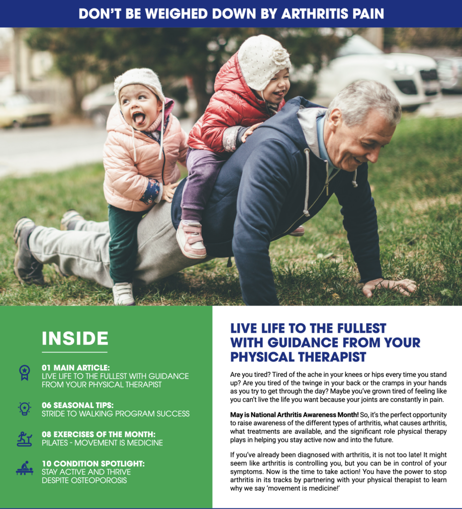 Don’t Be Weighed Down By Arthritis Pain