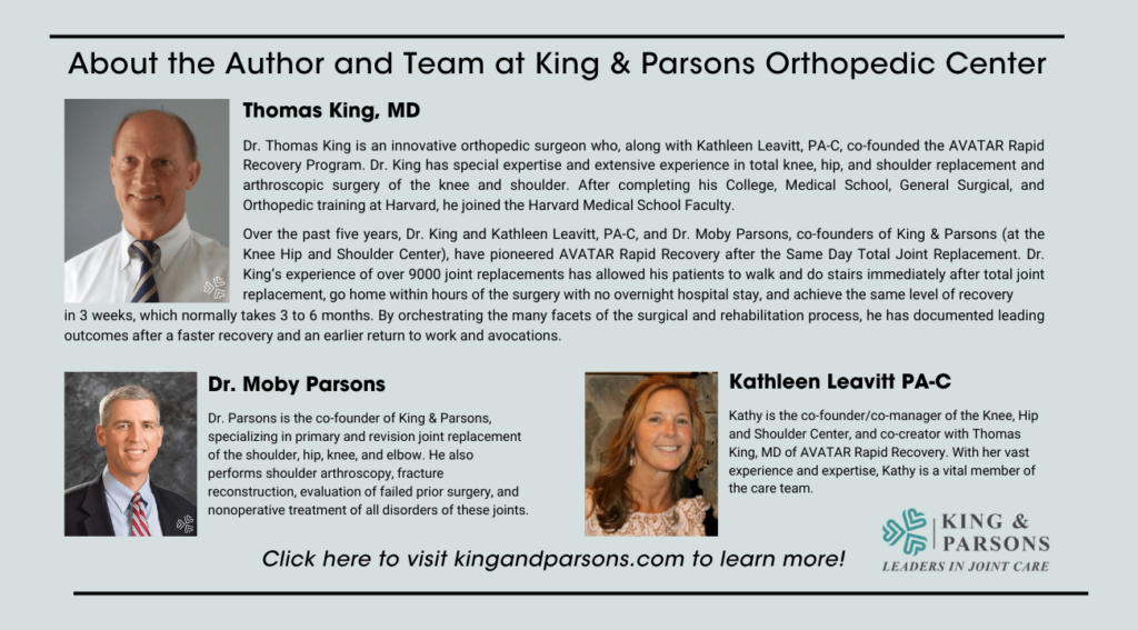 Interested in learning more about the King & Parsons' team? Click here