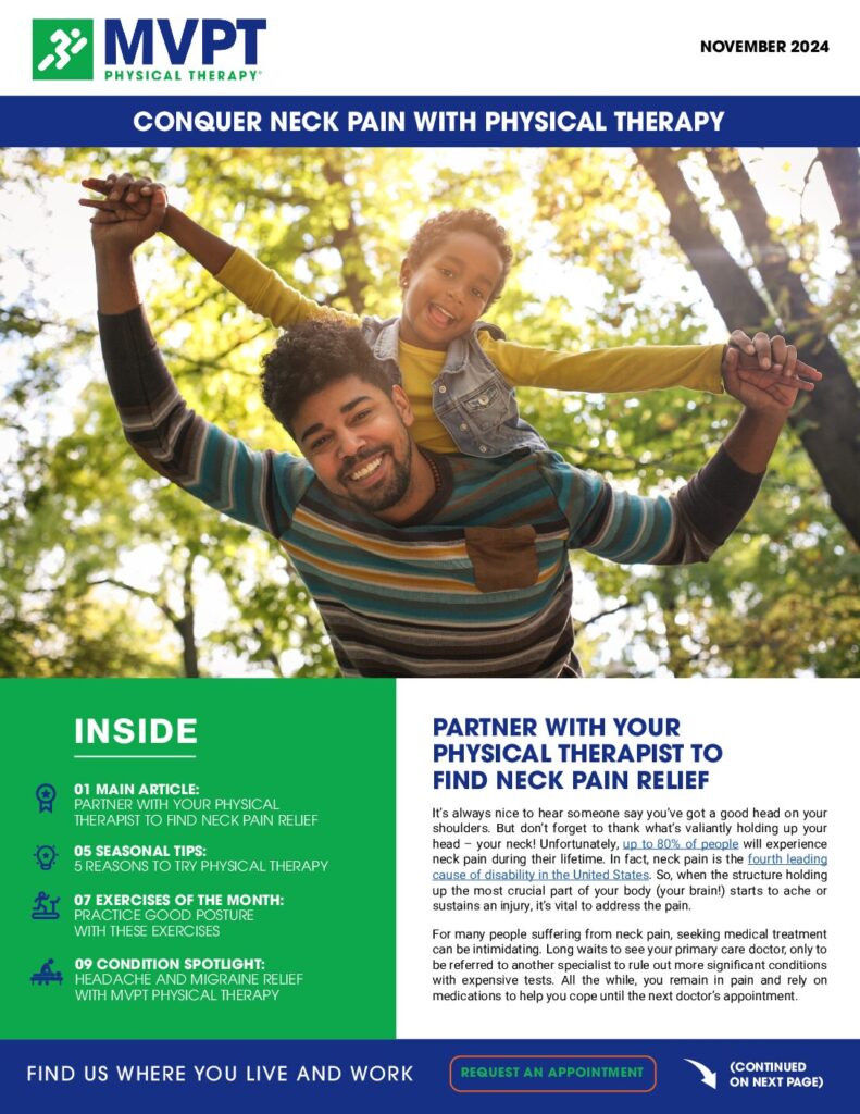 Conquer Neck Pain with Physical Therapy