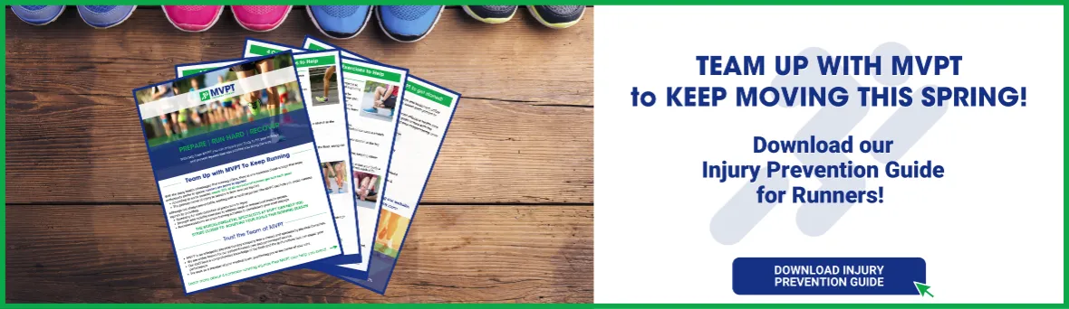 Infographic on how to keep moving this spring 2025. 